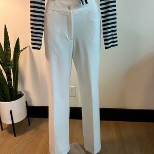 J'Envie New York White lined dress pant size 12